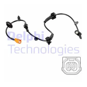 Capteur, vitesse de roue DELPHI SS20782