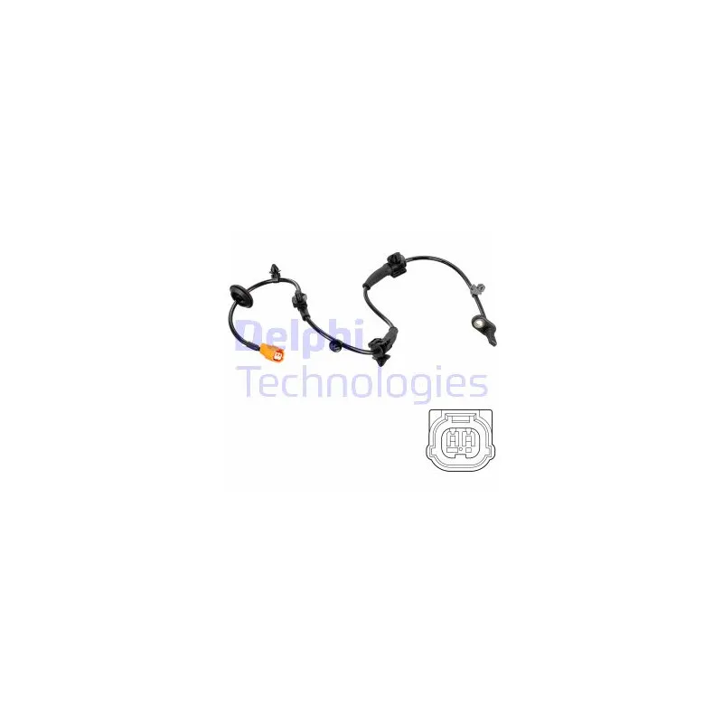 Capteur, vitesse de roue DELPHI SS20782