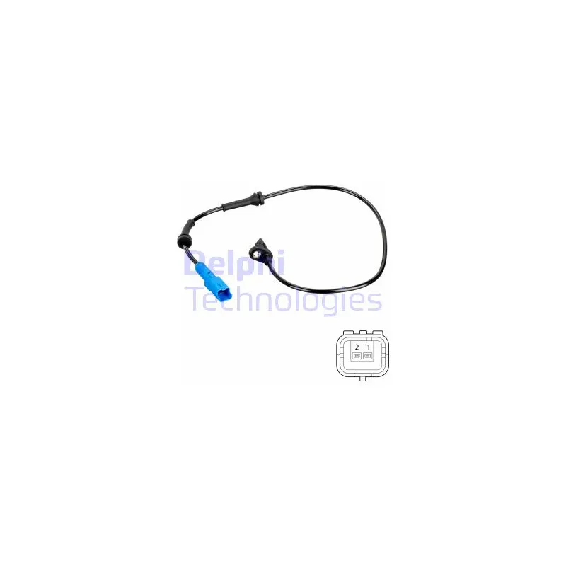 Capteur, vitesse de roue DELPHI SS20787