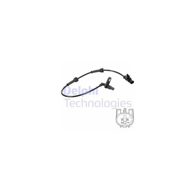 Capteur, vitesse de roue DELPHI SS20788
