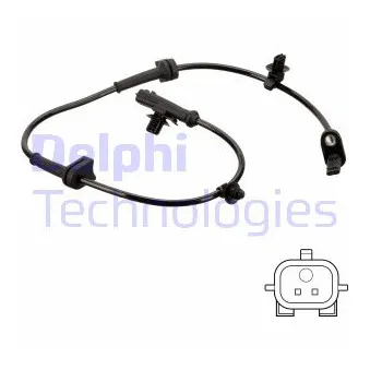 Capteur, vitesse de roue DELPHI SS20791