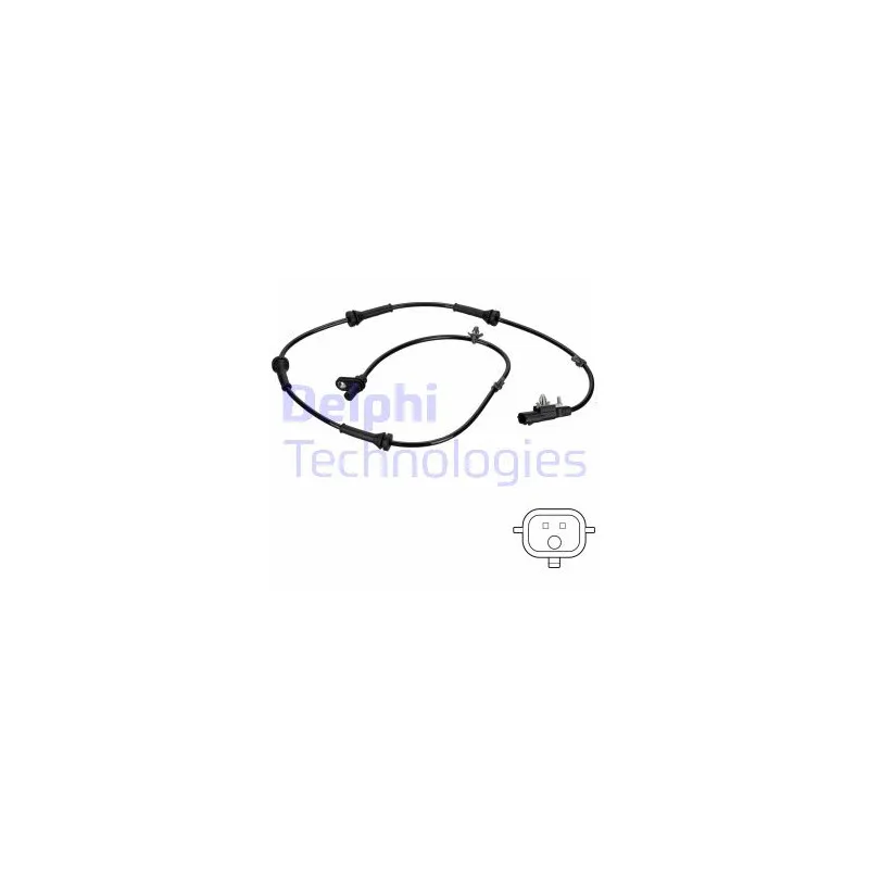 Capteur, vitesse de roue DELPHI SS20793