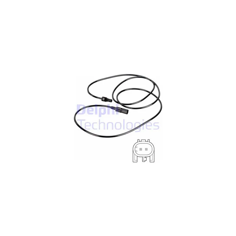 Capteur, vitesse de roue DELPHI SS20795