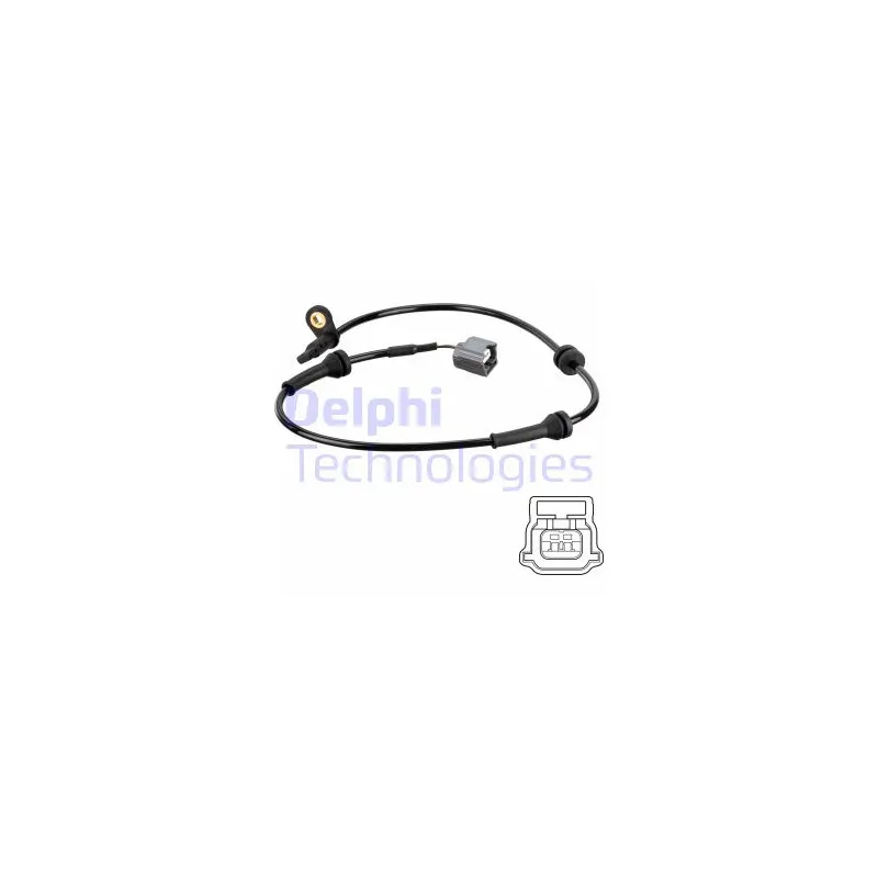 Capteur, vitesse de roue DELPHI SS20802