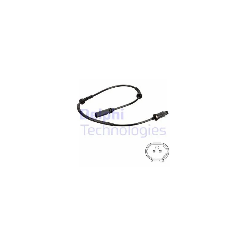 Capteur, vitesse de roue DELPHI SS20804