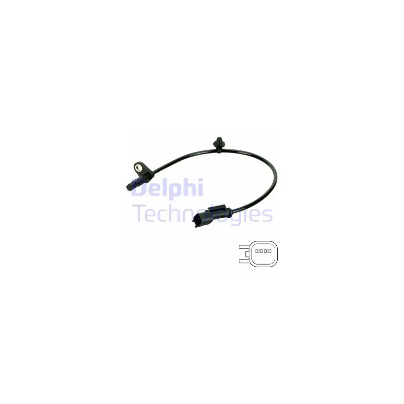 Capteur, vitesse de roue DELPHI SS20805