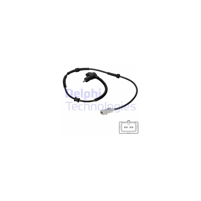 Capteur, vitesse de roue DELPHI SS20811