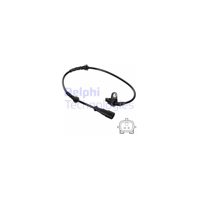 Capteur, vitesse de roue DELPHI SS20812