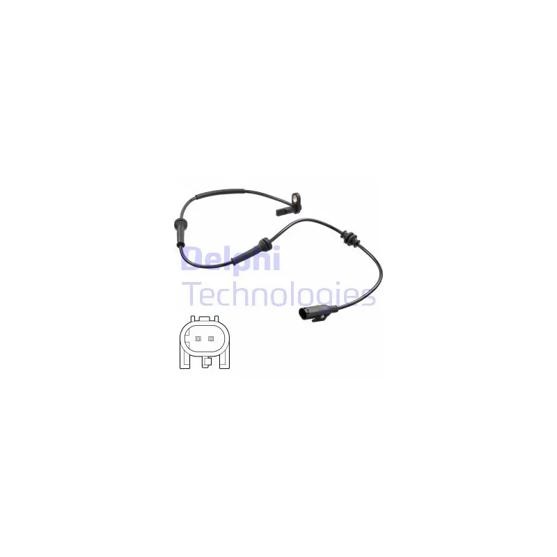 Capteur, vitesse de roue DELPHI SS20815