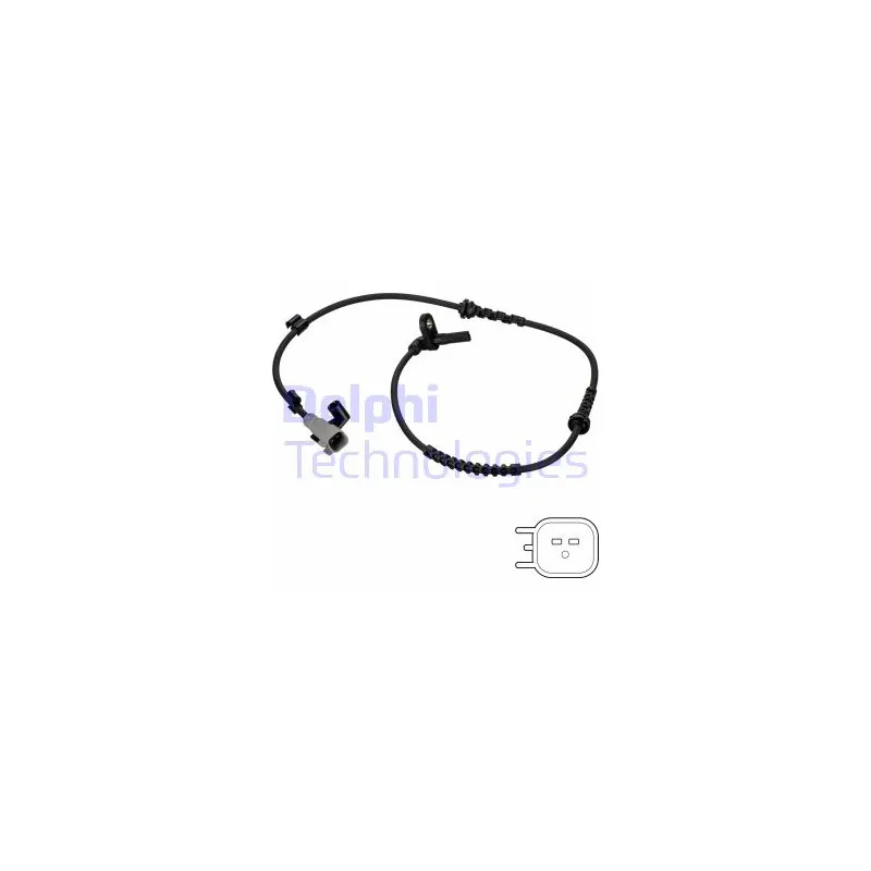 Capteur, vitesse de roue DELPHI SS20817