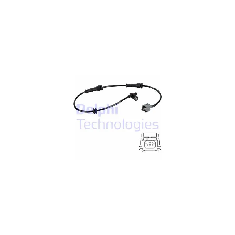 Capteur, vitesse de roue DELPHI SS20823