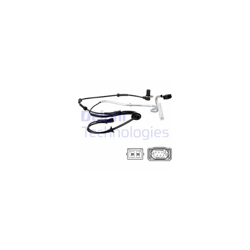 Capteur, vitesse de roue DELPHI SS20824