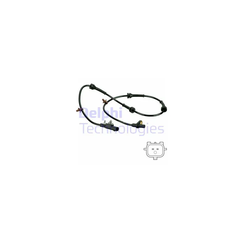 Capteur, vitesse de roue DELPHI SS20825