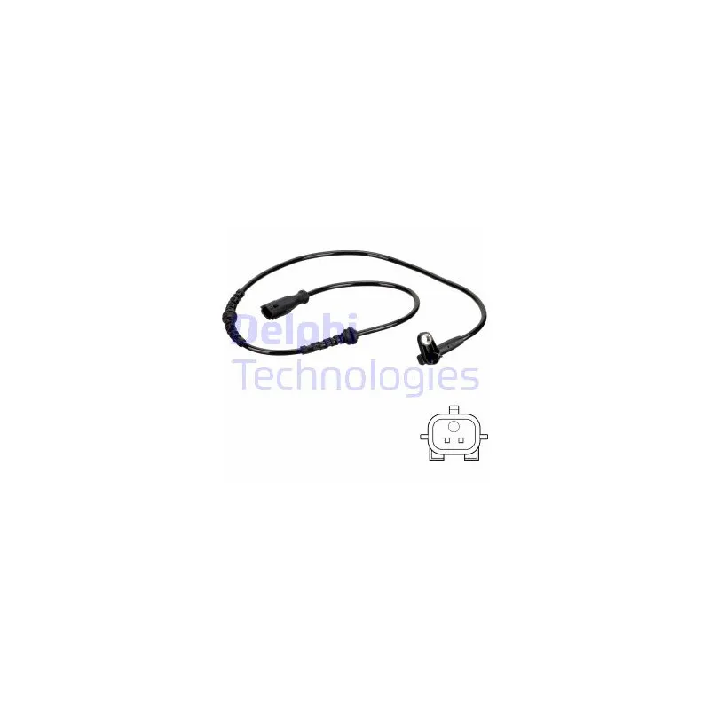 Capteur, vitesse de roue DELPHI SS20829