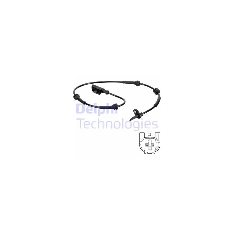 Capteur, vitesse de roue DELPHI SS20831