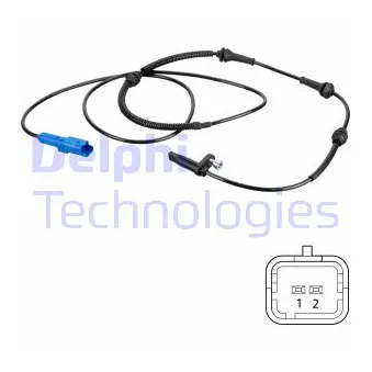 Capteur, vitesse de roue DELPHI SS20832