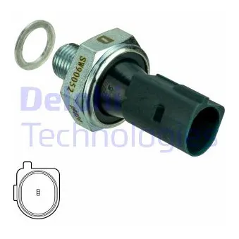 Indicateur de pression d'huile DELPHI SW90052