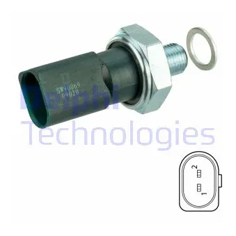 Indicateur de pression d'huile DELPHI SW90069
