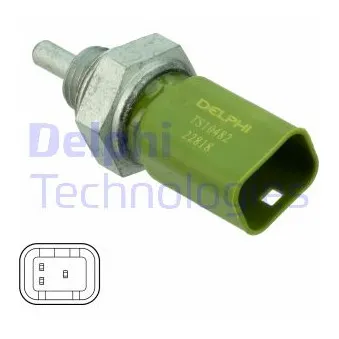 Sonde de température, liquide de refroidissement DELPHI TS10482
