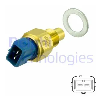 Sonde de température, liquide de refroidissement DELPHI TS10508