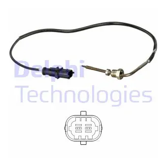 Capteur, température des gaz DELPHI TS30113