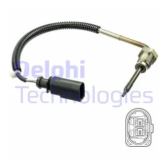 Capteur, température des gaz DELPHI TS30209