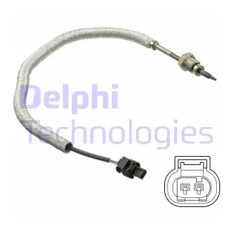 Capteur, température des gaz DELPHI