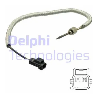 Capteur, température des gaz DELPHI