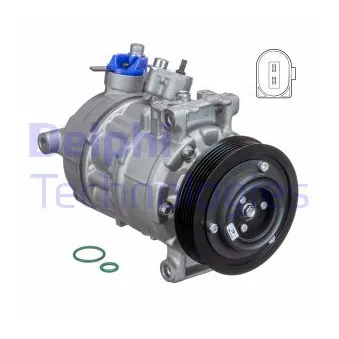 Compresseur, climatisation DELPHI TSP0155997
