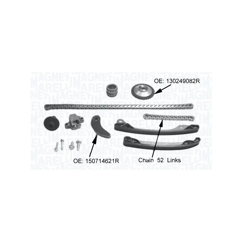 Kit de distribution par chaîne MAGNETI MARELLI 341500001360