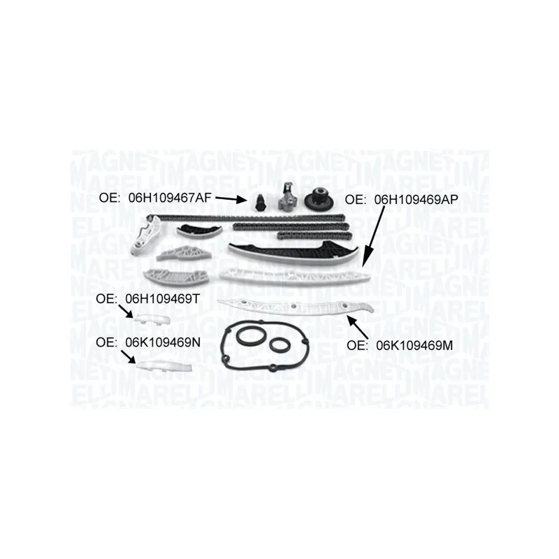 Kit de distribution par chaîne MAGNETI MARELLI 341500001370