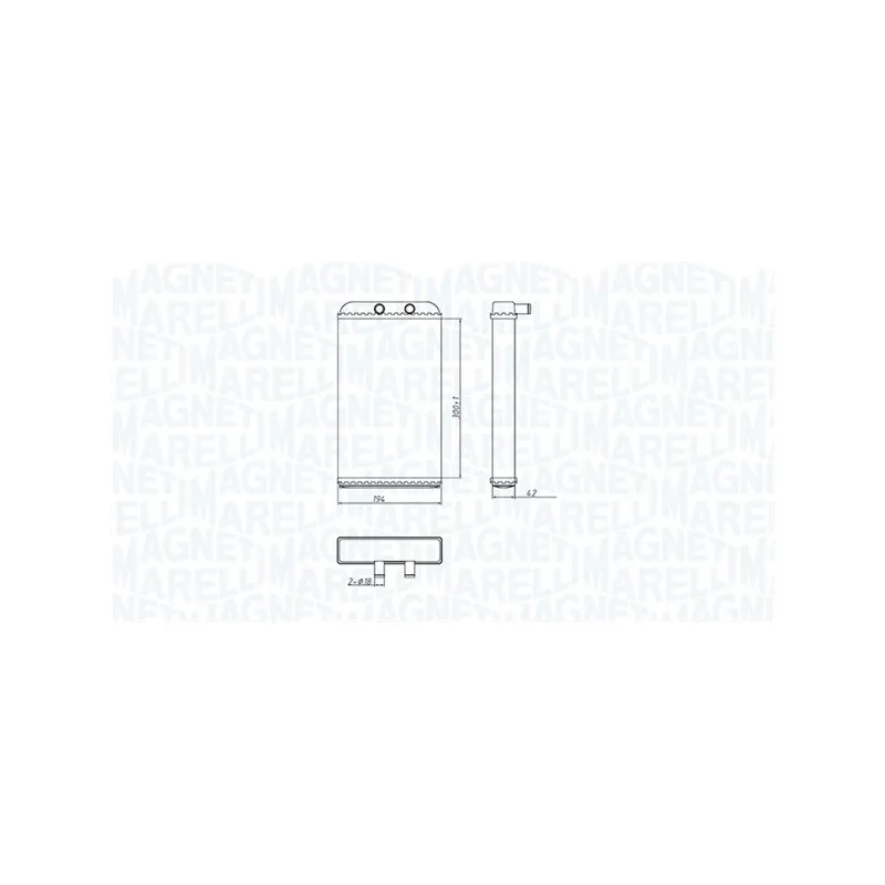 Système de chauffage MAGNETI MARELLI 350218402000