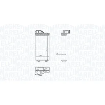 Système de chauffage MAGNETI MARELLI 350218411000