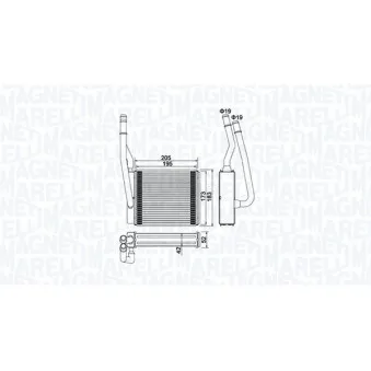 Système de chauffage MAGNETI MARELLI 350218414000