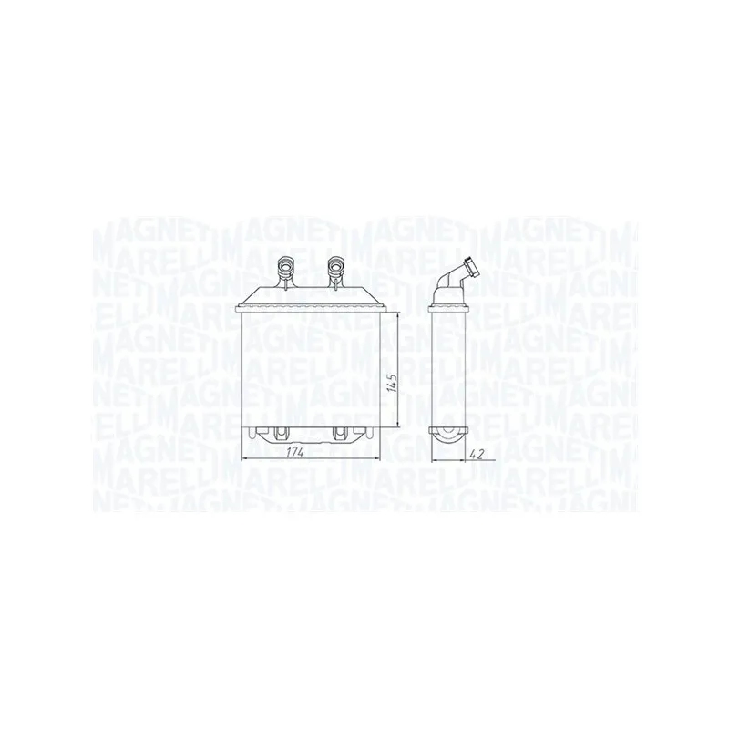 Système de chauffage MAGNETI MARELLI 350218415000