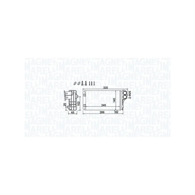 Système de chauffage MAGNETI MARELLI 350218416000
