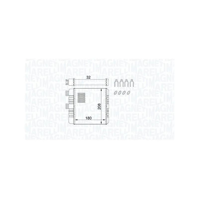 Système de chauffage MAGNETI MARELLI 350218418000