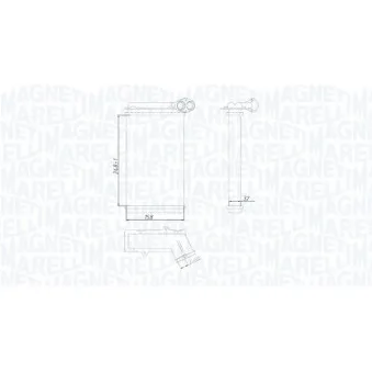 Système de chauffage MAGNETI MARELLI 350218422000