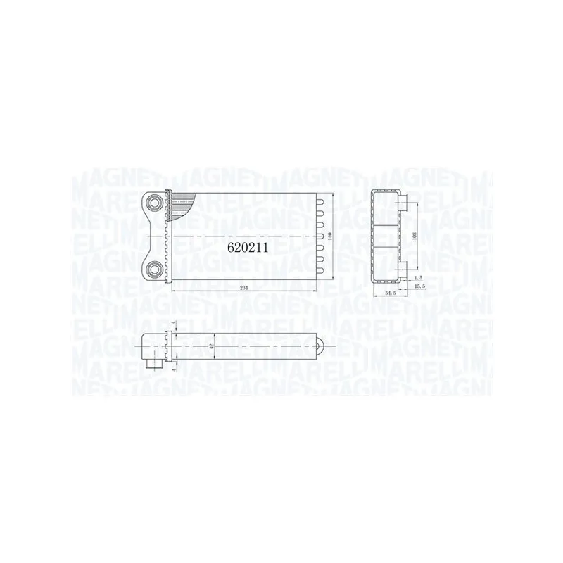Système de chauffage MAGNETI MARELLI 350218424000