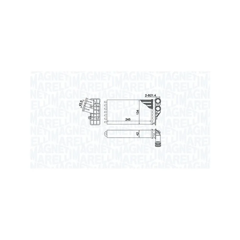 Système de chauffage MAGNETI MARELLI 350218430000