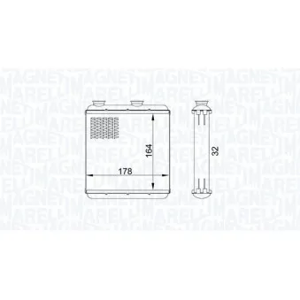 Système de chauffage MAGNETI MARELLI 350218434000