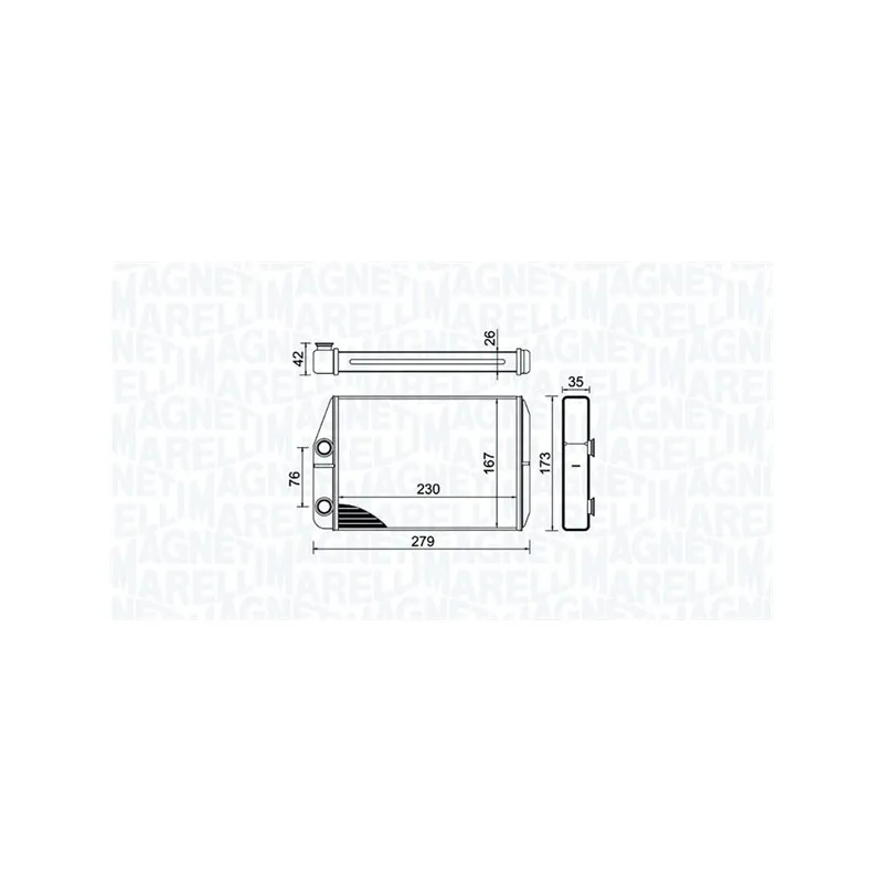 Système de chauffage MAGNETI MARELLI 350218443000