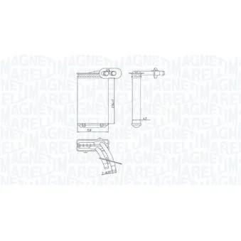 Système de chauffage MAGNETI MARELLI 350218447000