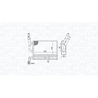 Système de chauffage MAGNETI MARELLI