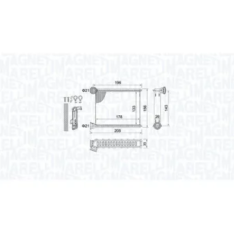 Système de chauffage MAGNETI MARELLI