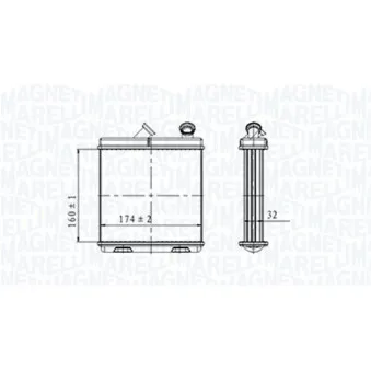 Système de chauffage MAGNETI MARELLI