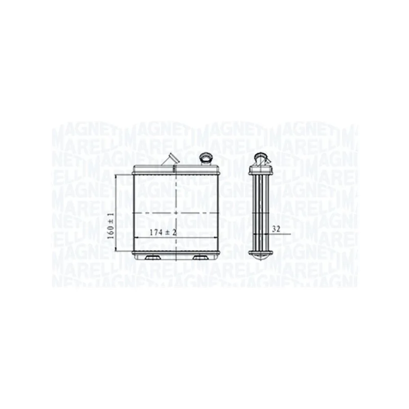 Système de chauffage MAGNETI MARELLI 350218465000