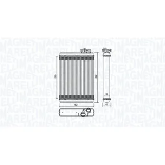 Système de chauffage MAGNETI MARELLI 350218471000