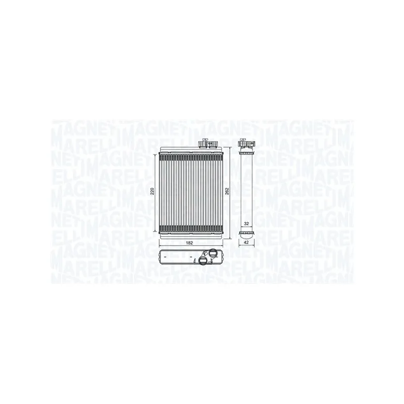 Système de chauffage MAGNETI MARELLI 350218471000