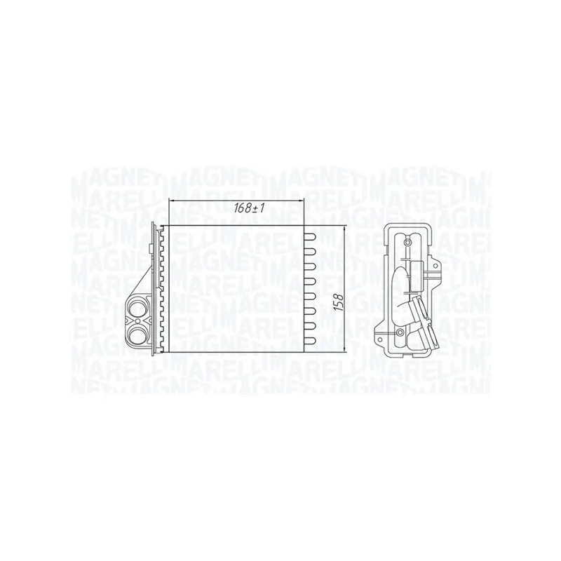 Système de chauffage MAGNETI MARELLI 350218479000